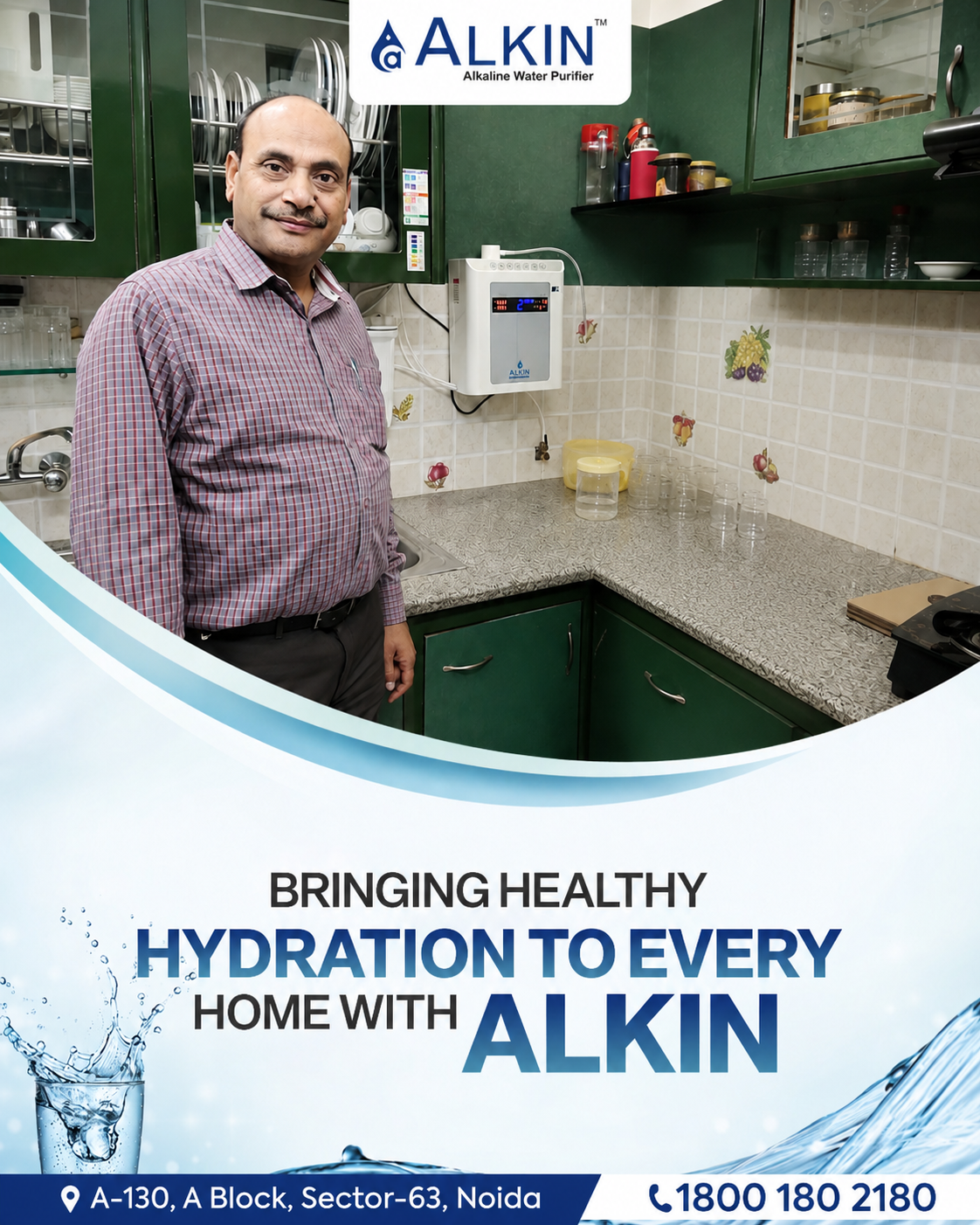 Rajiv Mehta - Alkin Water Customer