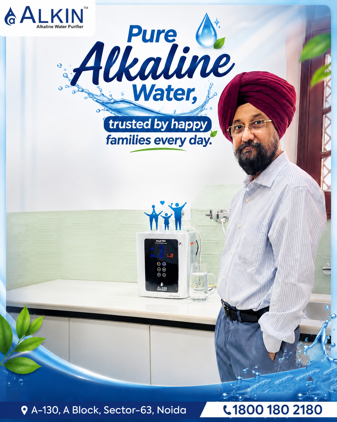 Sukhdev Singh - Alkin Water Customer