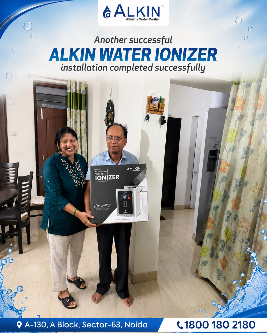 Sanjay Gupta - Alkin Water Customer